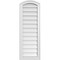 Ekena Millwork Arch Top Surface Mount PVC Gable Vent: Functional, w/ 2"W x 1-1/2"P Brickmould Frame, 14"W x 40"H GVPAR14X4002SF - alternate 1